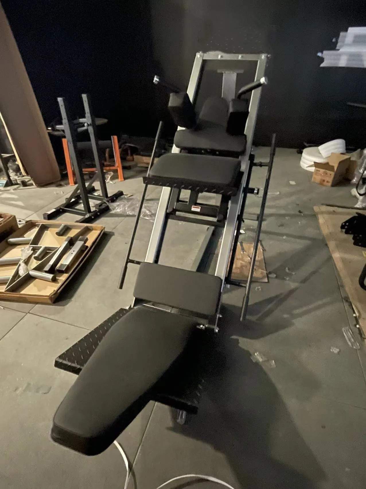 Plate Loaded Leg Press Hack Sq - Home Gym Hack reseña y precio
