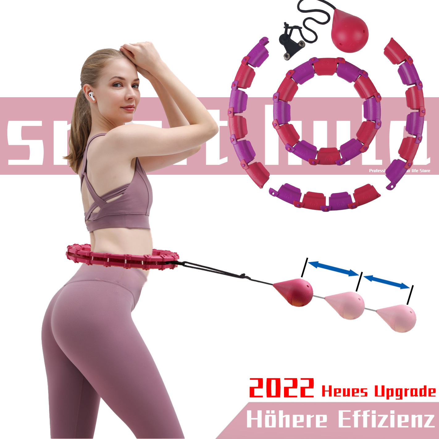 28 Smart Adjustable Sport Hoop - Home Gym Xxl reseña y precio
