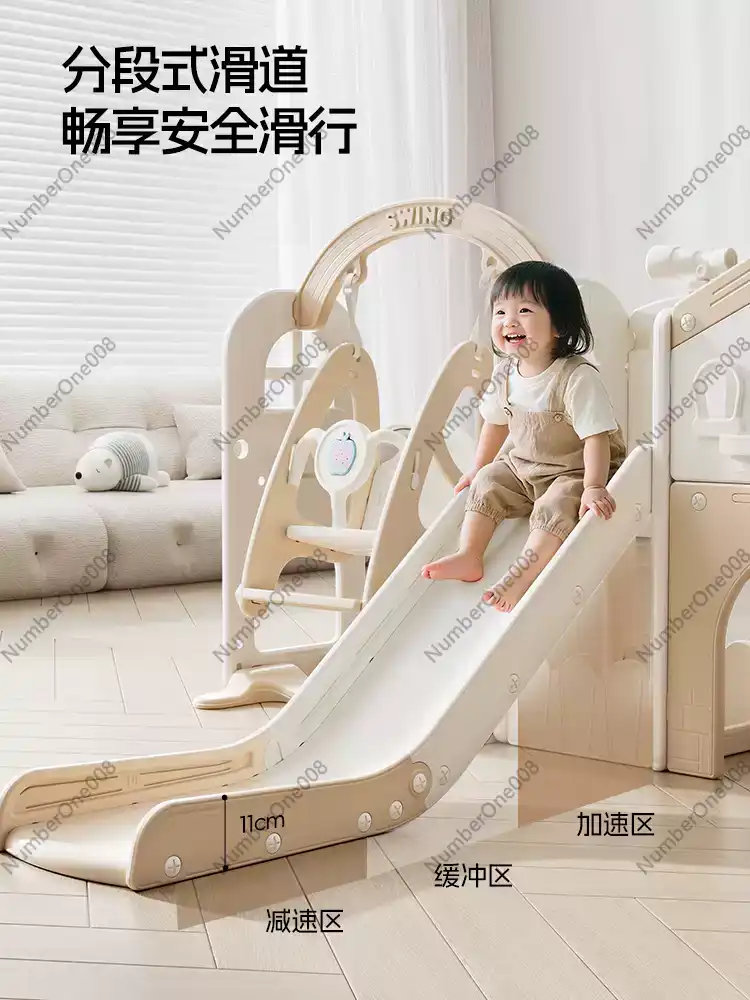 Indoor 2-in-1 Slide Swing Set  - Home Gym For Toddlers reseña y precio