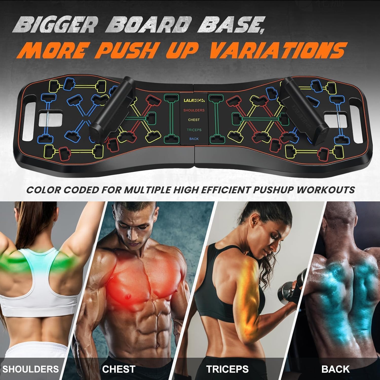 36 in 1 Push Up Board with Ab  - Ab Roller Wheel reseña y precio