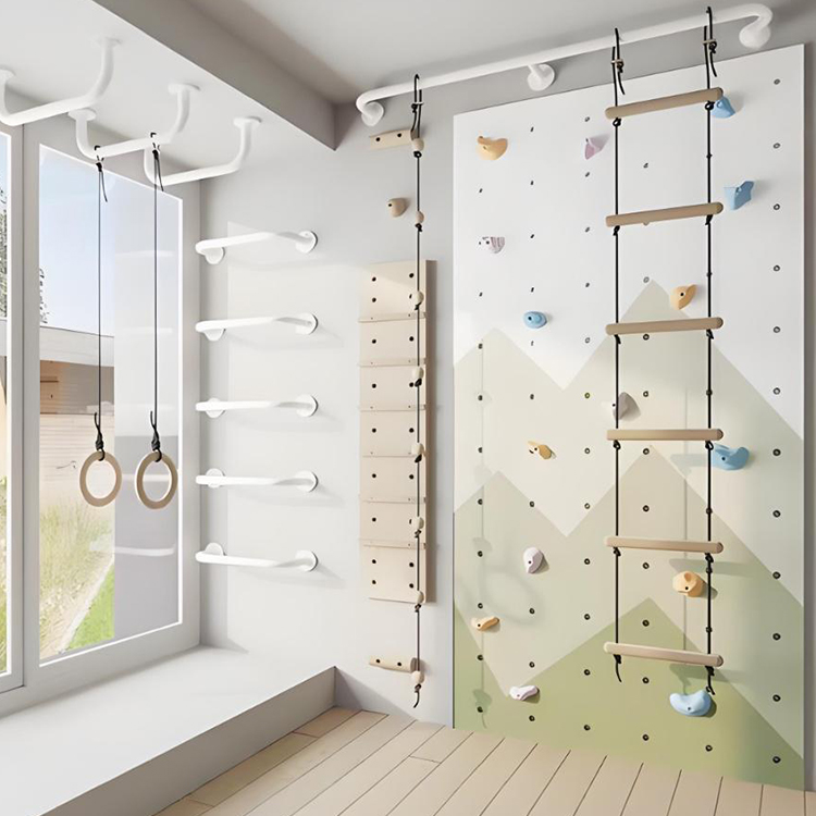 Kids Indoor Play Gym Climber w - Home Gym For Toddlers reseña y precio
