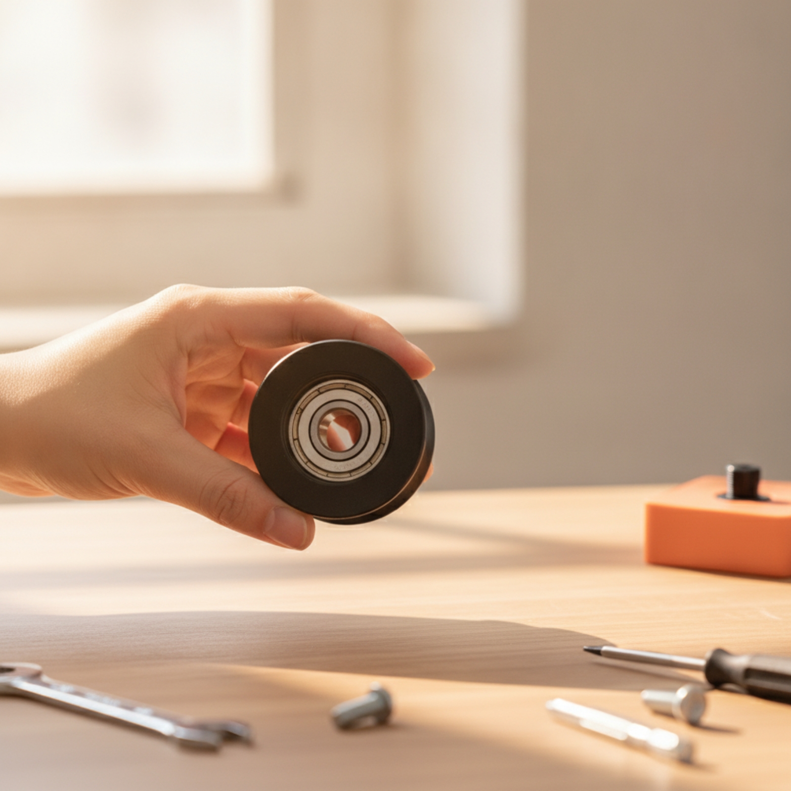Roller Wheel with Bearing Blac - Home Gym Resistance reseña y precio