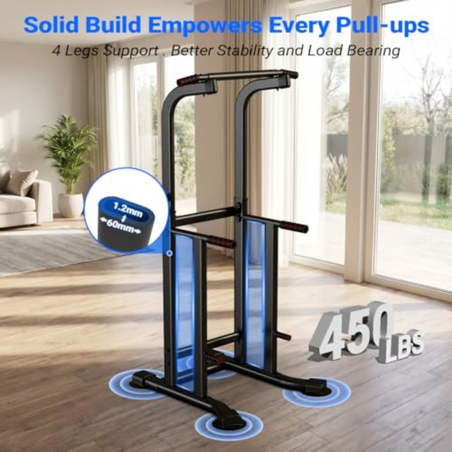 Home gym pull-up bar dip stati - Home Gym Pull Up reseña y precio