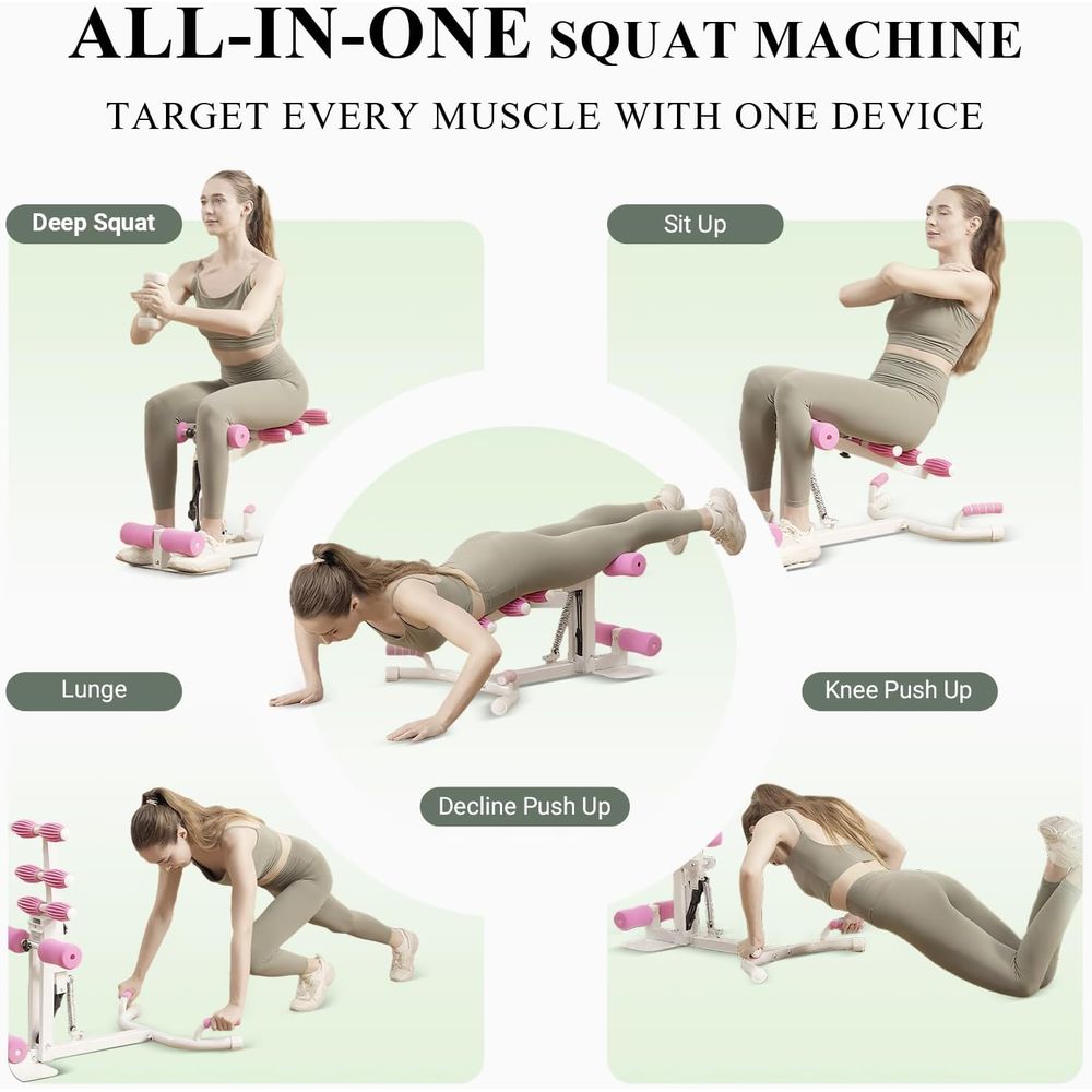 Women Deep Squat Machine with  - Home Gym Women reseña y precio
