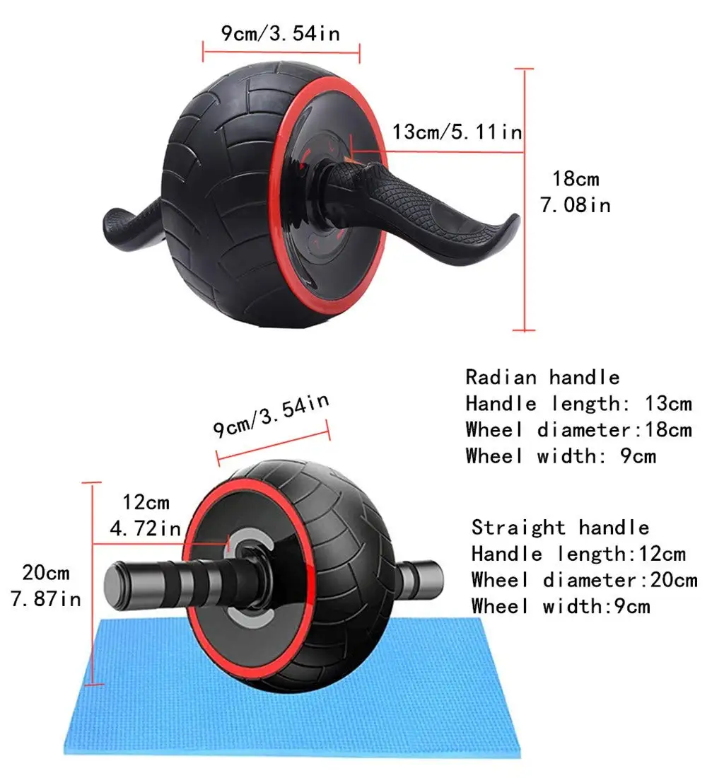 Abdominal Wheel AB Wheel Rolle - Ab Roller Wheel reseña y precio