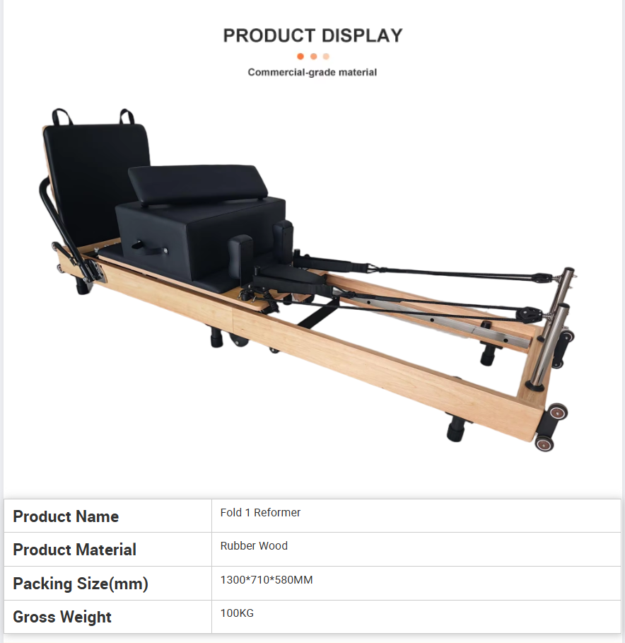 Space-Saving Foldable Oak Pila - Home Gym Exercise reseña y precio