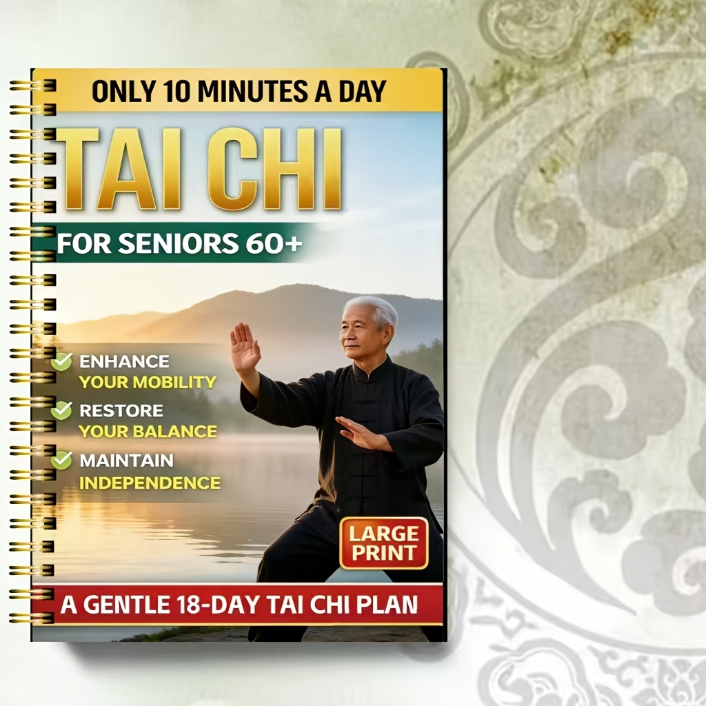 Tai Chi for Seniors 60+ Book:  - Home Gym Daily Routine reseña y precio