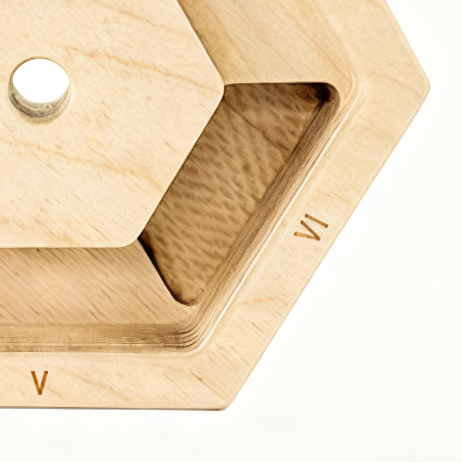 Hexagonal Wooden Finger Exerci - Home Gym Practice reseña y precio