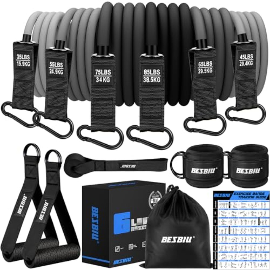 Home gym workout bands for str - Home Gym Resistance reseña y precio